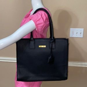 JOY & IMAN Black tote/shoulder bag